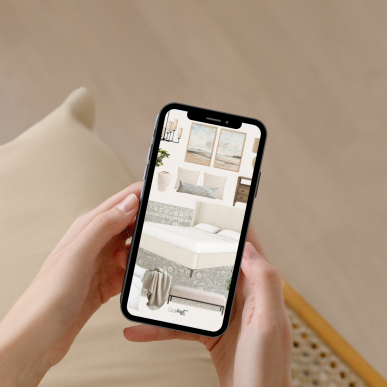 Aesthetic Phone Mockup Instagram Post